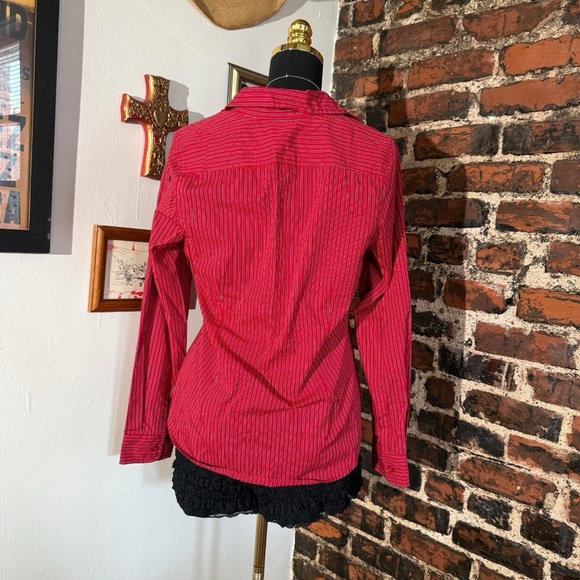 Striped Button Up - Picture 5 of 7